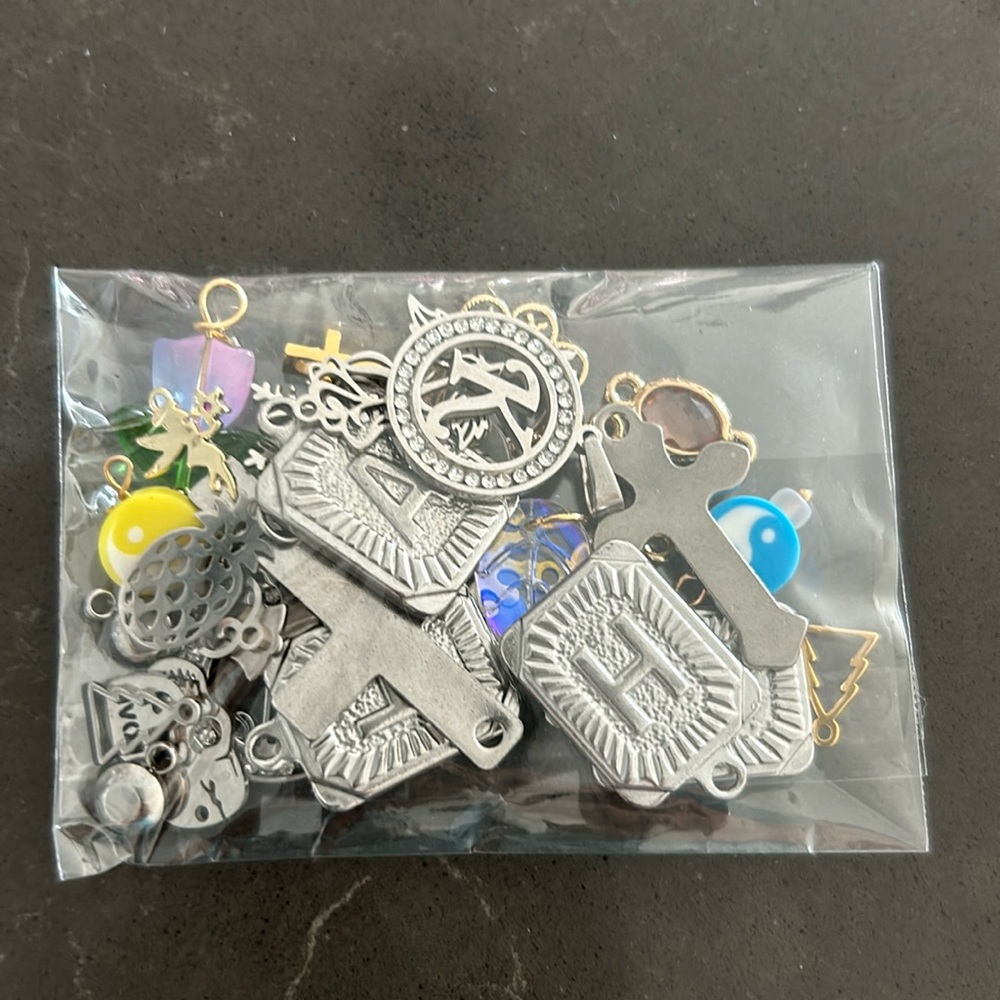 Charm and bracelet